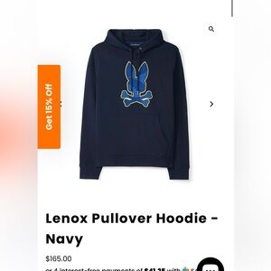 COPY - Psycho Bunny Lenox Hoodie